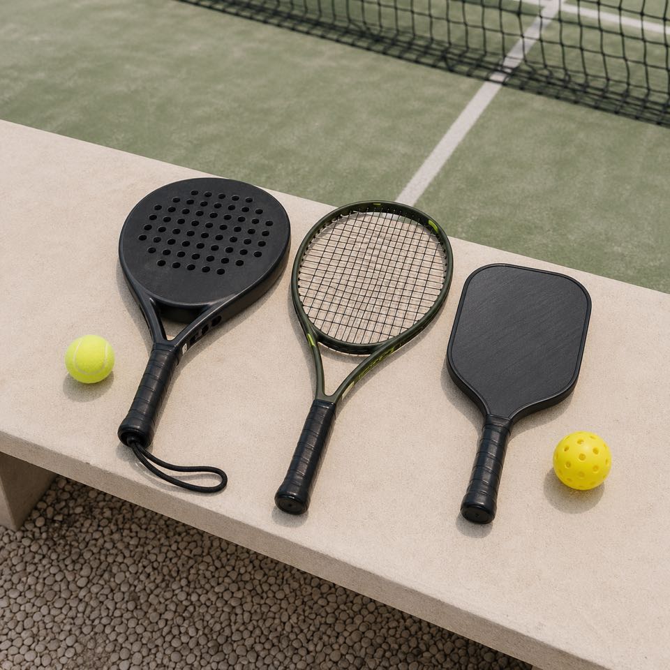 Ракетки для падела, тенниса и похожих видов спорта