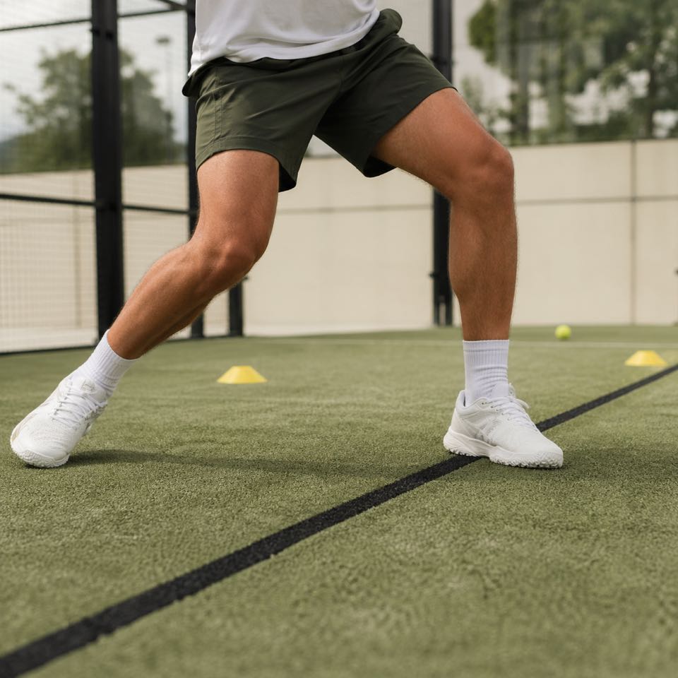 Обувь для падела на линии корта