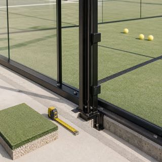 Материалы и инструменты для строительства падел-корта