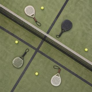 Ракетки и мячи для парного формата игры в падел