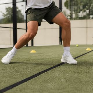 Обувь для падела на линии корта